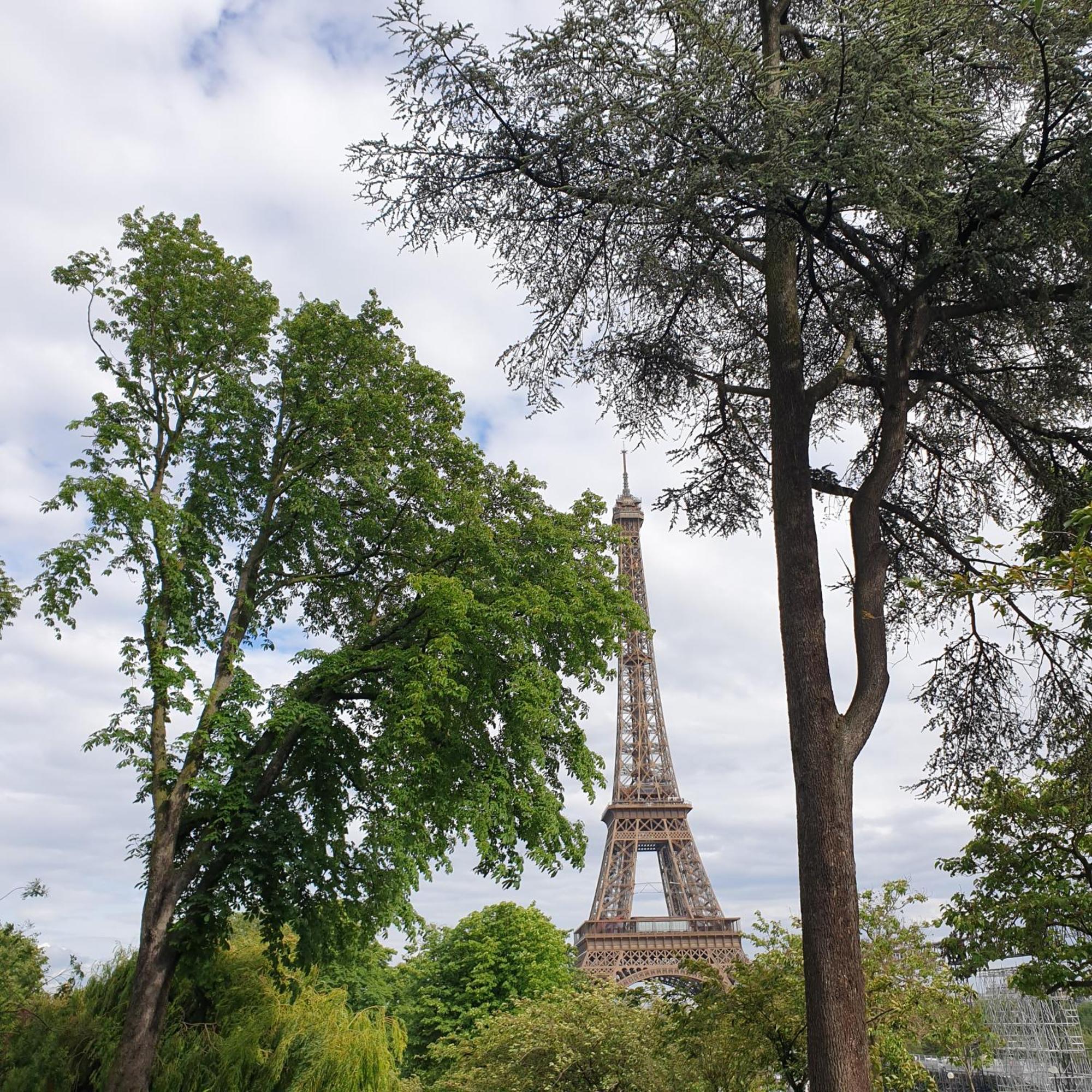 Studio Eiffel Tower Trocadero Paris Exterior foto